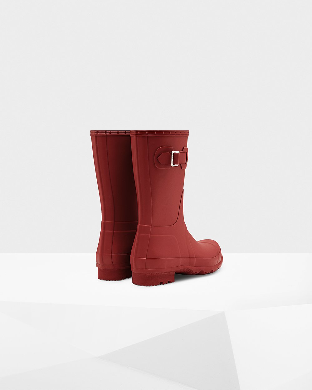 Mens Hunter Short Rain Boots Red - Original - 0835276-QE